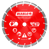 Diablo DMADST0900 9" Diamond Segmented Turbo Masonry Cut-Off Blade