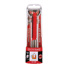 Freud 12-130 1/2" (Dia.) Double Flute Straight Bit (Eclipse Grind)