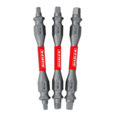 Diablo DDESQV25-S3 2-1/2" Assorted Double-Ended Square Drive Bits (3-Piece)