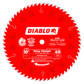 Diablo D1060S 10" x 60-Teeth Fine Finish Saw Blade for Wood