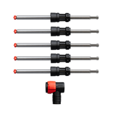 Diablo DMAPLA4440-S6 1/2" x 4" x 10" AMPED™ Rebar Demon™ SDS-Plus 4-Cutter Full Carbide Head Dust Extraction Hammer Drill Bit (5-Pack)