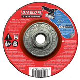Diablo DBDS45250B01F 4-1/2" Type 27 Steel Demon™ Metal Grinding Disc