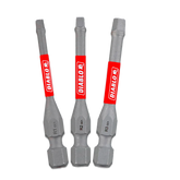 Diablo DSQV2-S3 2" Square Drive Bit Assorted Pack (3-Piece)