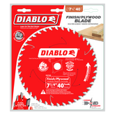 Diablo D0740X 7-1/4" x 40 Tooth Finish Saw Blade