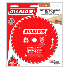 Diablo D0740X 7-1/4" x 40 Tooth Finish Saw Blade