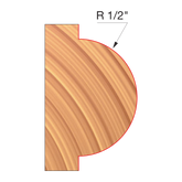 Freud UP126-IC 4" x 1-39/64" x 1-1/4" Concave Radius Cutters