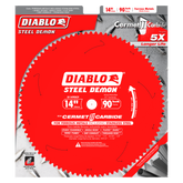 Diablo D1490CF 14" x 90-Teeth Steel Demon™ Cermet II Saw Blade for Thin Metal