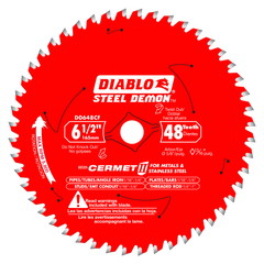 Diablo D0648CFX 6-1/2" x 48 Teeth Steel Demon™ Cermet II Saw Blade for Metals and Stainless Steel