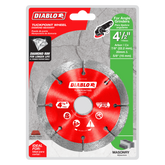 Diablo DMATP0450 4-1/2" Diamond Rim Tuck Point Masonry Disc