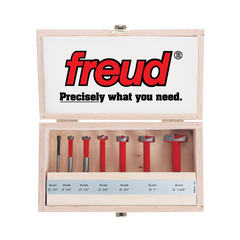 Freud FC-107 1/4" to 1-3/8" (Dia.) 7pc. Forstner Bit Set