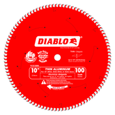 Diablo D10100N 10" x 100-Teeth Saw Blade for Thin Aluminum