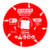 Diablo DDX045DIA101F 4-1/2" X-LOCK Diamond Metal Cut-Off Disc