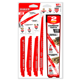 Diablo DS0020SPC2 20 pc Nail‑Embedded Wood and Metal Demolition Reciprocating Blade Set (20-Piece)
