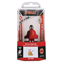 Freud 38-106 1-5/8" (Dia.) Roman Ogee Bit (Quadra-Cut)