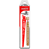 Diablo DS0656BWR25 6” 6/12TPI Bi-Metal Reciprocating Saw Blade for Rough-In/Scrolling (25-Pack)