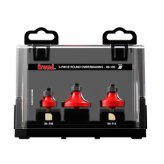 Freud 89-100 3 Piece Round Over/Beading Bit Sets (1/4" Shank)