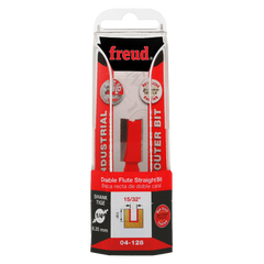 Freud 04-128 15/32" (Dia.) Double Flute Straight Bit