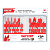 Diablo DSP2980-S16 16 pc Spade Bit Set For Wood (16-Piece)