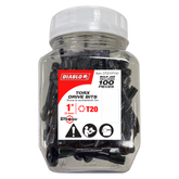 Diablo DT201P100 1" #20 Torx Drive Bits (100-Pack)