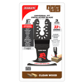 Diablo DOU250JBW3 2-1/2" Demo Demon™ Universal Fit Bi-Metal Oscillating Blades for Clean Wood (3-Pack)