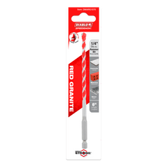 Diablo DMARG1070 1/4" x 4" x 6" SPEEDemon™ Red Granite Carbide-Tipped Hammer Drill Bit