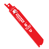 Diablo DS0611BPFG5 6” 11TPI Bi-Metal Reciprocating Saw Blade for PVC, ABS, and Plastics (5-Pack)