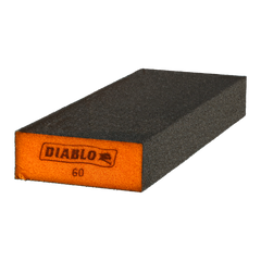 Diablo DFBBLOCBMD01G 8" x 3" x 1" 60-Grit Extended Flat Edge Sanding Sponge
