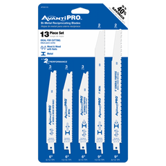 AvantiPRO PS0013S AvantiPro 13 pc Wood and Wood With Nails and Metal Recip Set