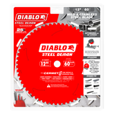 Diablo D1260CF 12" x 60-Teeth Steel Demon™ Cermet II Saw Blade for Medium Metal