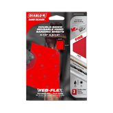 Diablo DWS045FINF03G Diablo Sand Demon™ 4-1/2" x 5-1/2" Fine Grit Double-Sided Reusable Hand Sanding Sheet (3-Pieces)