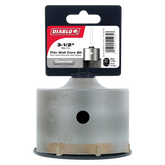 Diablo DMAPLCC1100 3-1/2" SDS-Plus Carbide Tipped Thin Wall Core Bit