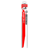 Diablo DS1208BFD25 12" Bi-Metal Reciprocating Saw Blade for Thick Metal/Demolition (3/16" to 9/16") (25-Pack)