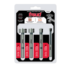 Freud PB-104 1/4" to 1" (Dia.) 4 Pcs. Forstner Bit Set