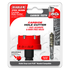 Diablo DHS1750CF 1-3/4" Steel Demon™ Carbide Teeth Hole Cutter