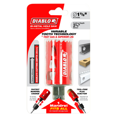 Diablo DHS1625 1-5/8" Bi-Metal Hole Saw