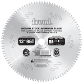 Freud LU77M012 12" Medium Stock Aluminum Blade