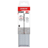 Diablo DMAPL2920-P25 3/16" x 3-1/2" x 6" SDS-Plus Full Carbide Head Concrete Anchor Hammer Drill Bits (25-Pack)