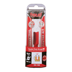 Freud 04-132 1/2" (Dia.) Double Flute Straight Bit