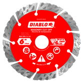 Diablo DMADST0600 6" Diamond Segmented Turbo Masonry Cut-Off Blade