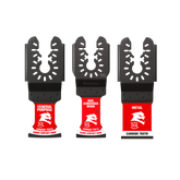 Diablo DOU3CVS AMPED™ Demo Demon™ & AMPED™ Steel Demon™ Universal Fit Carbide Oscillating Blade Set (3-pc)