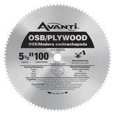 Avanti A05100X Avanti 5-1/2" X 100-Teeth Plywood Saw Blade