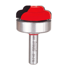 Freud 39-516 1-3/8" (Dia.) Top Bearing Double Cove Groove Bit with 3/8" Shank