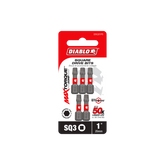 Diablo DSQ31P5 1" #3 Square Drive Bits (5-Pack)