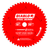 Diablo D1050CF 10" x 50-Teeth Steel Demon™ Cermet II Saw Blade for Medium Metal