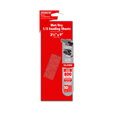 Diablo DCS323800S10W 1/3 Sheet 800-Grit Wet/Dry Sanding Sheets (10-Piece)