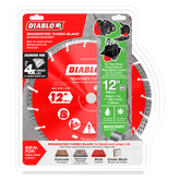 Diablo DMADST1200 12" Diamond Turbo Masonry Cut-Off Blade
