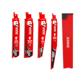 Diablo DS006SCA AMPED™ Demo Demon™ & Steel Demon™ Carbide Teeth Reciprocating Blade Set (6-pc)