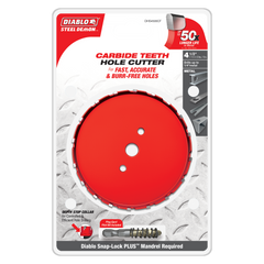 Diablo DHS4500CF 4-1/2" Steel Demon™ Carbide Teeth Hole Cutter