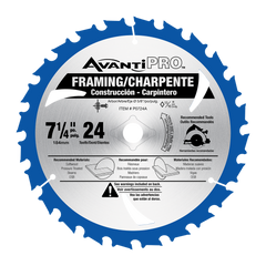 AvantiPRO P0724A Avanti Pro 7-1/4" X 24T Bulk