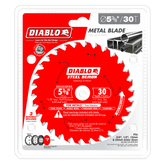 Diablo D053830FMX 5-3/8" x 30-Teeth Steel Demon™ Carbide Saw Blade for Medium Metal